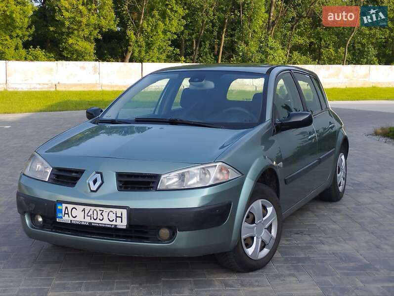 Хэтчбек Renault Megane 2003 в Луцке