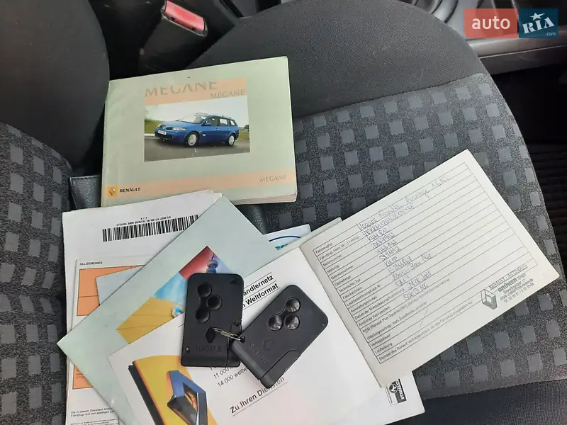 Универсал Renault Megane 2007 в Полтаве документ