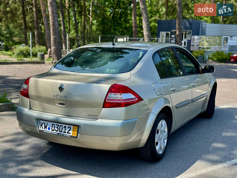 Седан Renault Megane 2006 в Виннице фото 5 Седан Renault Megane 2006 в Виннице