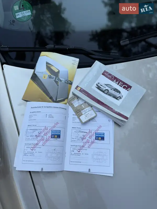 Седан Renault Megane 2006 в Виннице документ 2 фото Седан Renault Megane 2006 в Виннице документ
