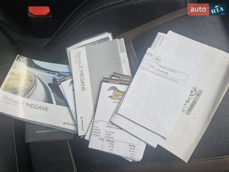 Универсал Renault Megane 2018 в Стрые документ 3 фото Универсал Renault Megane 2018 в Стрые документ