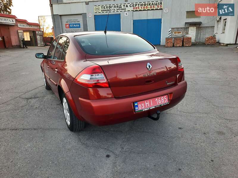 Седан Renault Megane 2008 в Полтаве