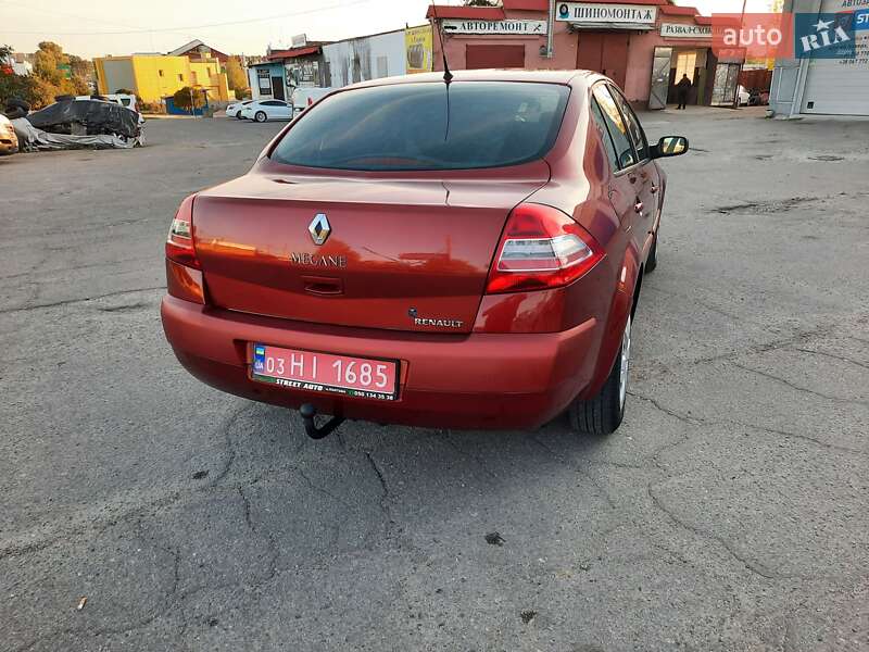 Седан Renault Megane 2008 в Полтаве
