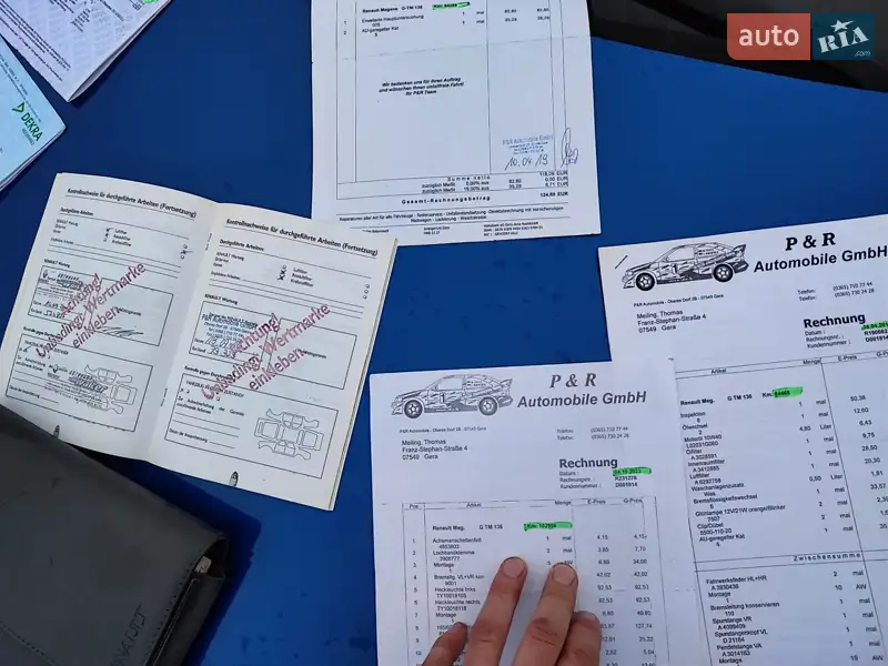 Универсал Renault Megane 2006 в Белой Церкви документ