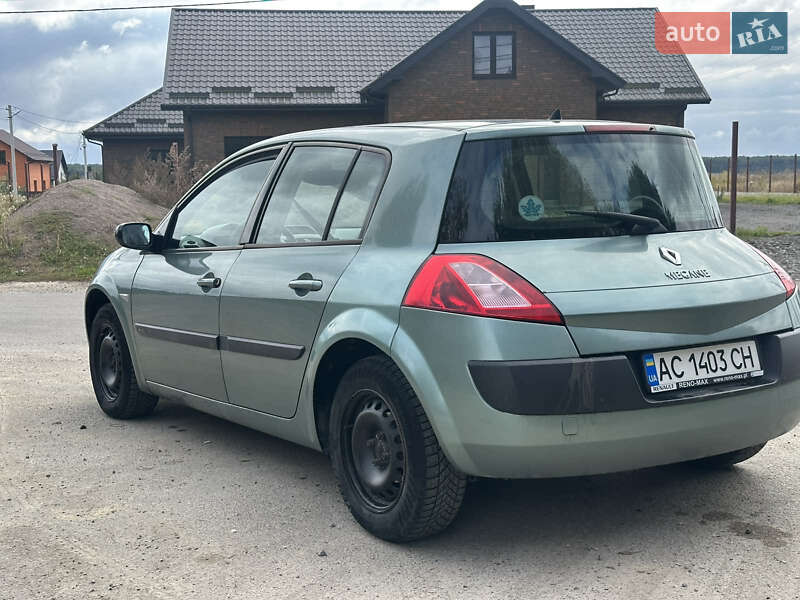 Седан Renault Megane 2003 в Луцьку фото 3 Седан Renault Megane 2003 в Луцьку