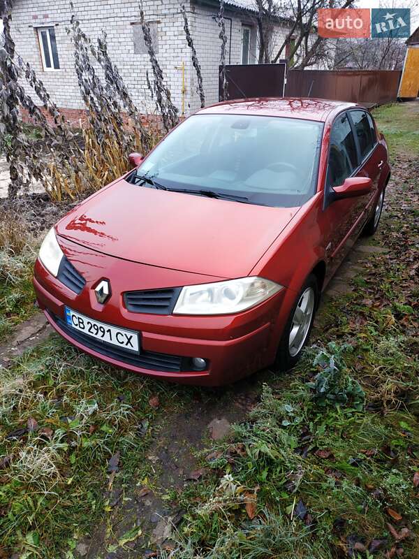 Седан Renault Megane 2007 в Чернигове