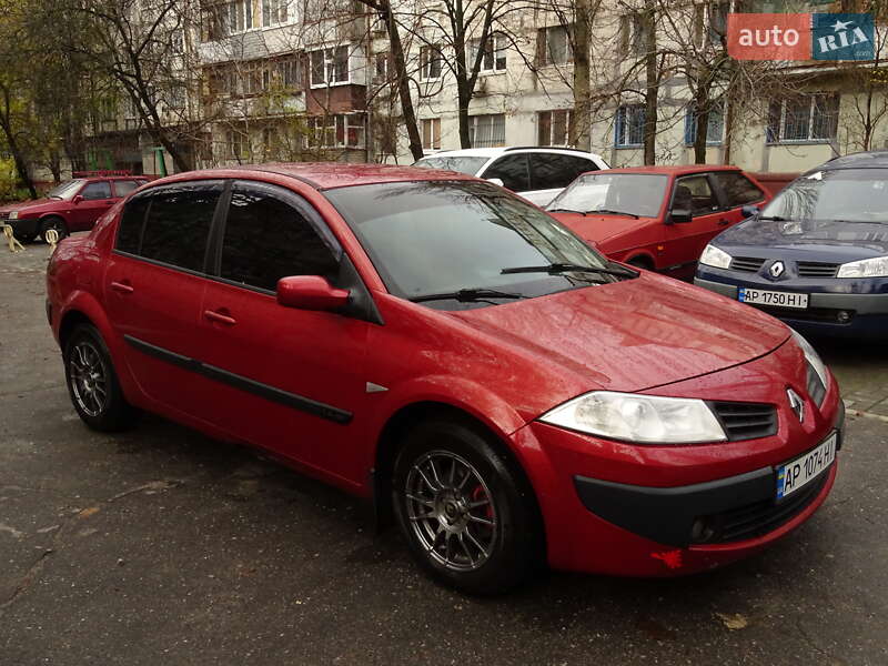 Седан Renault Megane 2006 в Запоріжжі фото Седан Renault Megane 2006 в Запоріжжі