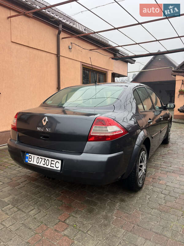 Седан Renault Megane 2008 в Полтаві