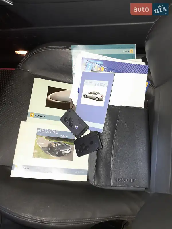 Кабриолет Renault Megane 2007 в Днепре документ
