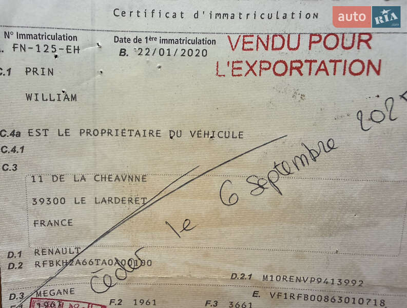 Універсал Renault Megane 2019 в Дніпрі