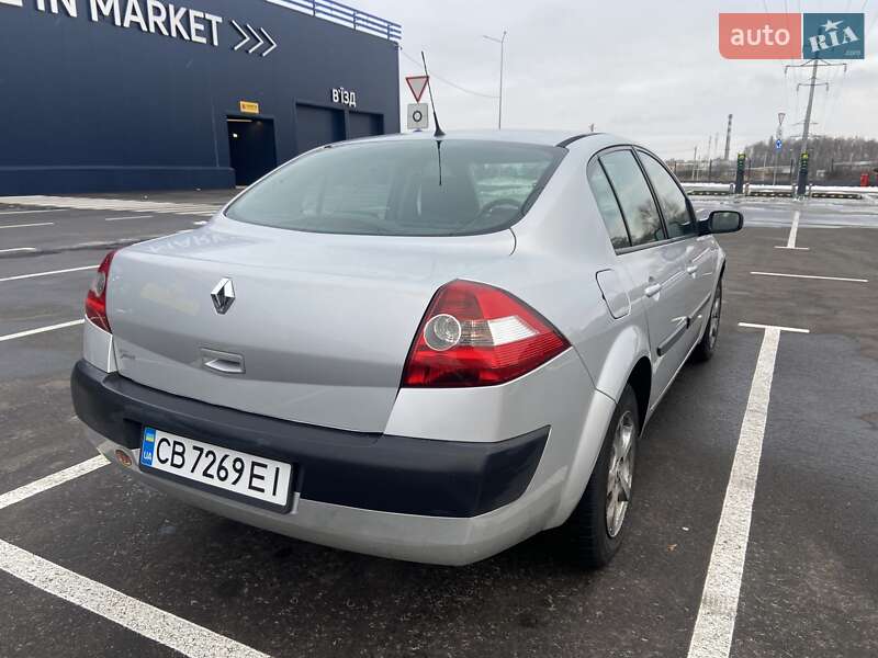 Седан Renault Megane 2005 в Чернигове