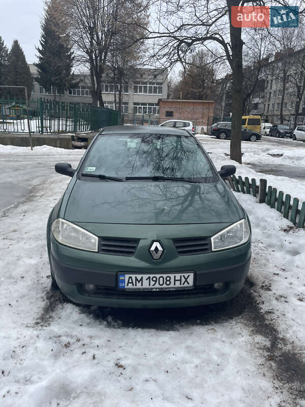Хэтчбек Renault Megane 2002 в Житомире