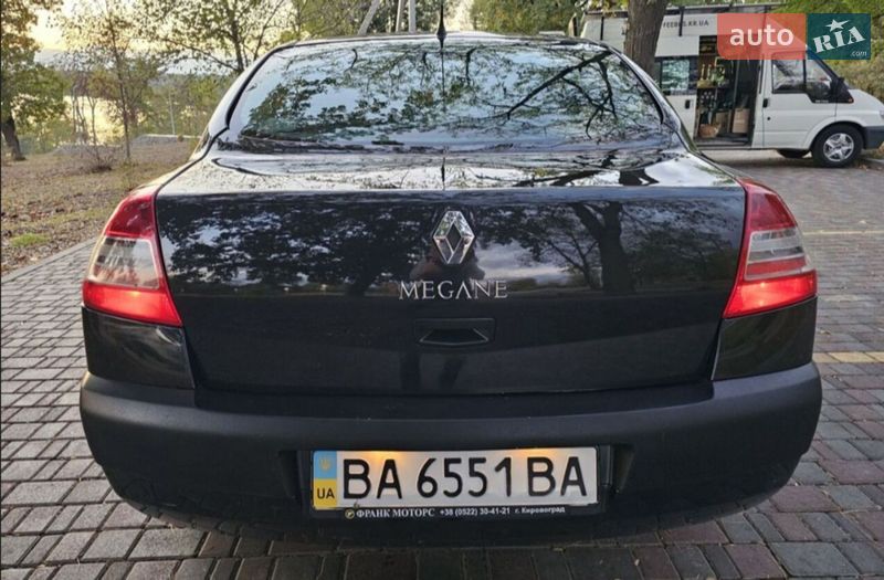 Седан Renault Megane 2009 в Кропивницком