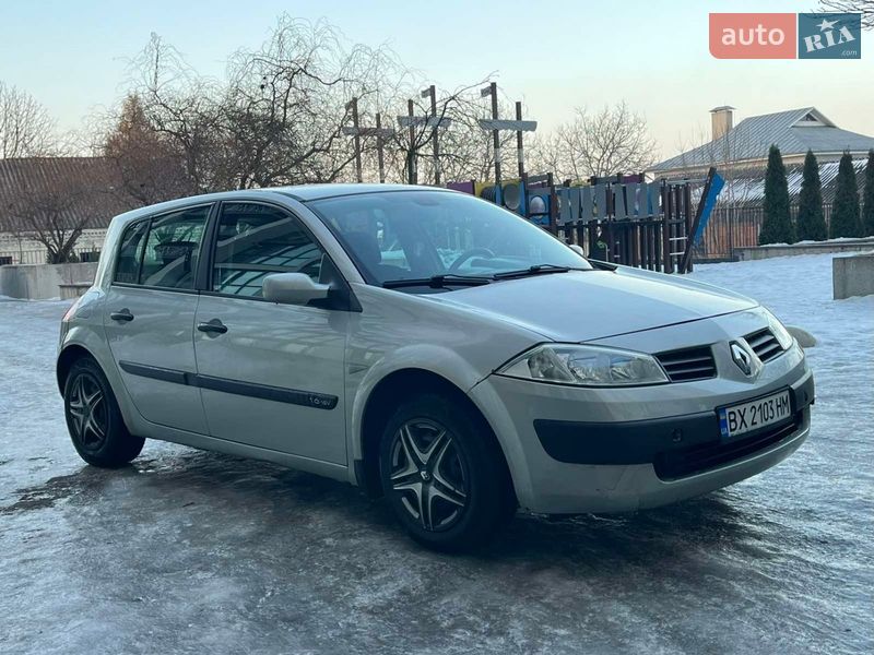 Хетчбек Renault Megane 2004 в Кам'янець-Подільському фото 4 Хетчбек Renault Megane 2004 в Кам'янець-Подільському