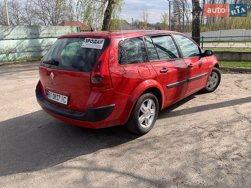Универсал Renault Megane 2004 в Лубнах