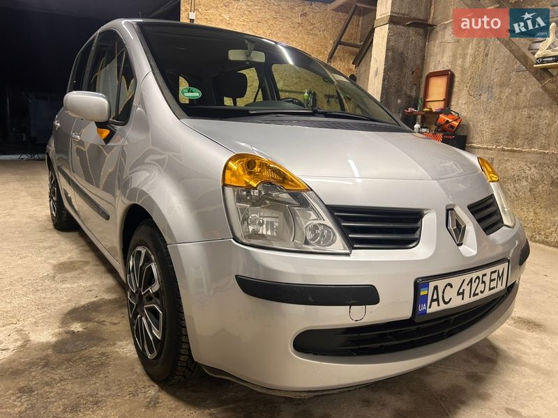 2006 Renault Modus, VIN VF1JP0C0536261131:plate — фото 1 (autoria)