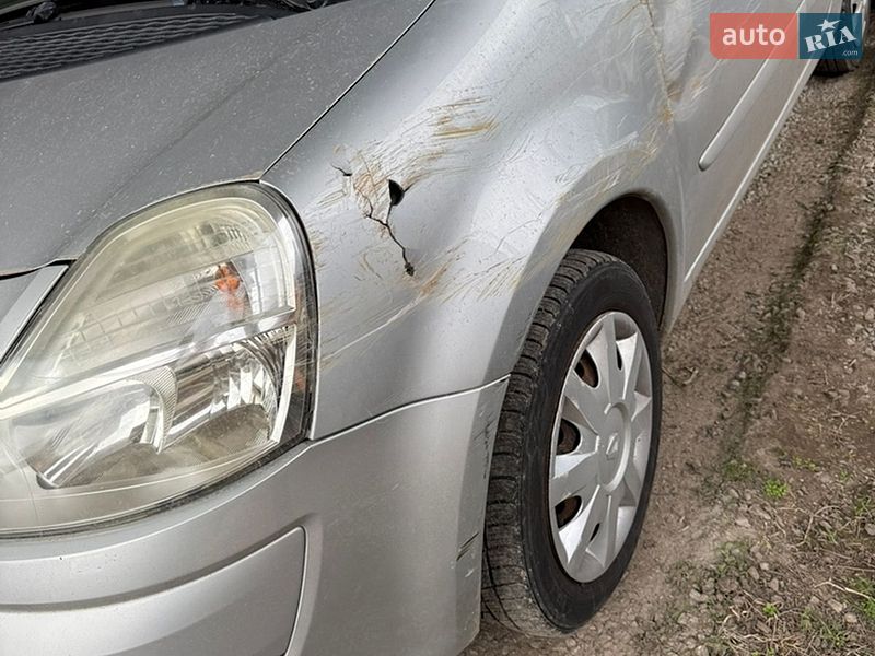 2008 Renault Modus, VIN VF1JP0BFA40539873:plate — фото 1 (autoria)