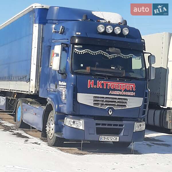 Тягач Renault Premium 2007 в Козельце