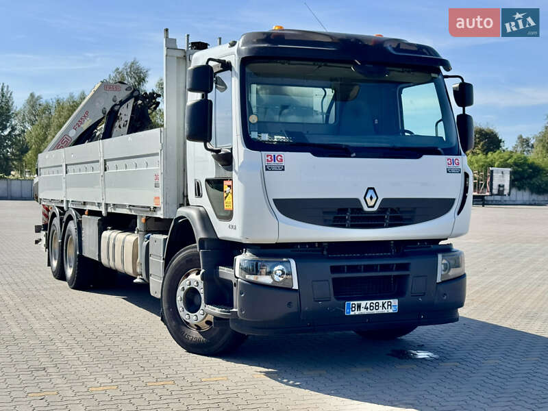 Кран-манипулятор Renault Premium 2011 в Сарнах