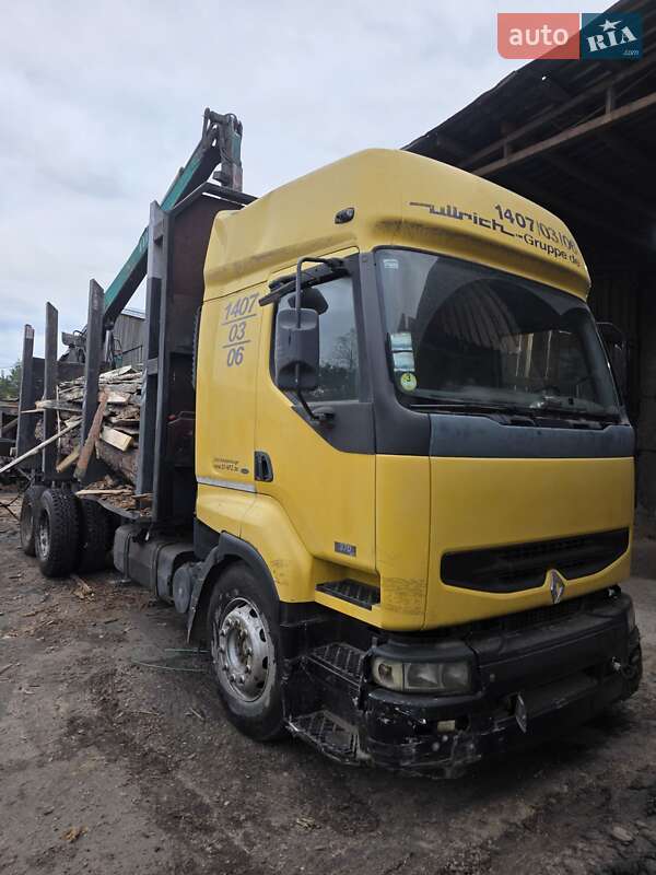 Лесовоз / Сортиментовоз Renault Premium 2004 в Иванкове фото 2 Лесовоз / Сортиментовоз Renault Premium 2004 в Иванкове