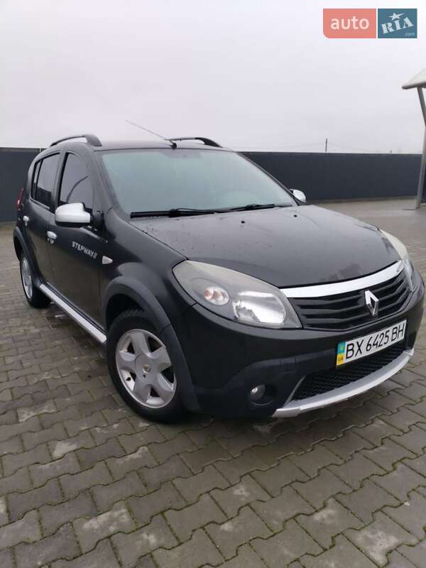 Позашляховик / Кросовер Renault Sandero StepWay 2012 в Хмельницькому
