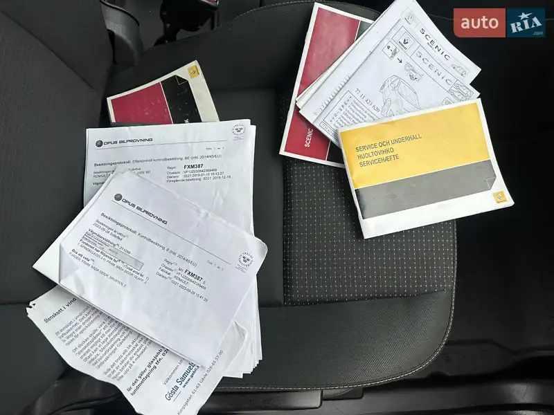 Мінівен Renault Scenic 2009 в Житомирі документ