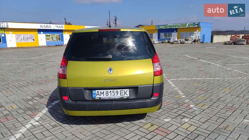 Минивэн Renault Scenic 2004 в Житомире