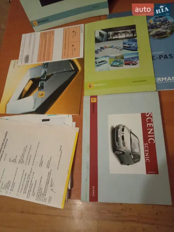 Минивэн Renault Scenic 2007 в Звенигородке документ