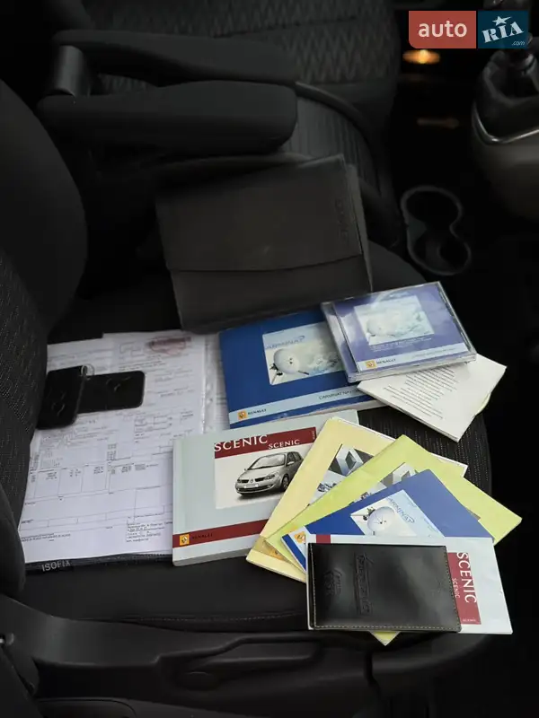 Минивэн Renault Scenic 2007 в Чернигове документ