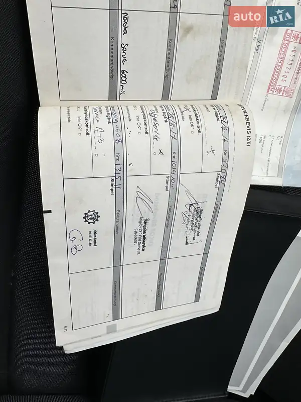 Минивэн Renault Scenic 2012 в Киеве документ