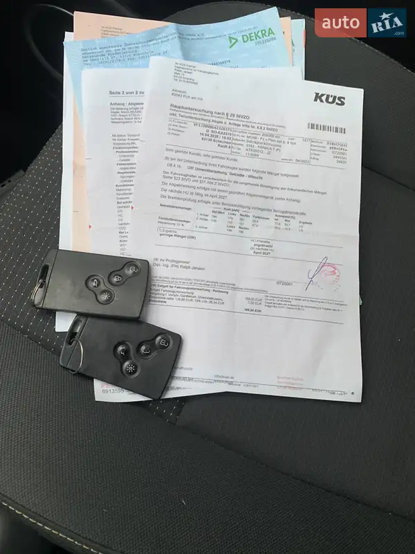 Минивэн Renault Scenic 2009 в Виннице документ 2 фото Минивэн Renault Scenic 2009 в Виннице документ