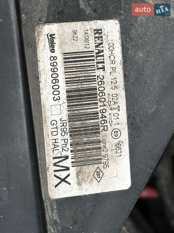 Мінівен Renault Scenic 2012 в Красилові