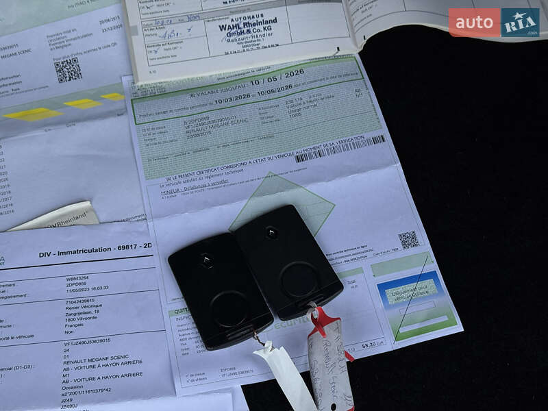 Минивэн Renault Scenic 2015 в Моршине