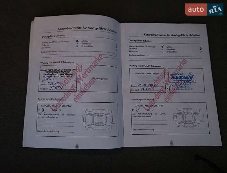 Минивэн Renault Scenic 2004 в Луцке