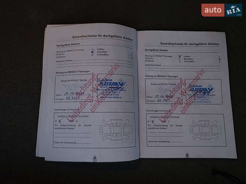 Минивэн Renault Scenic 2004 в Луцке