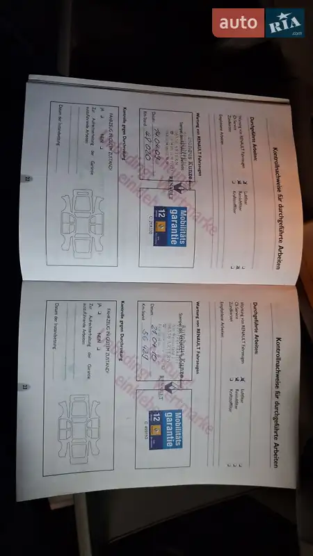 Минивэн Renault Scenic 2005 в Дубно документ