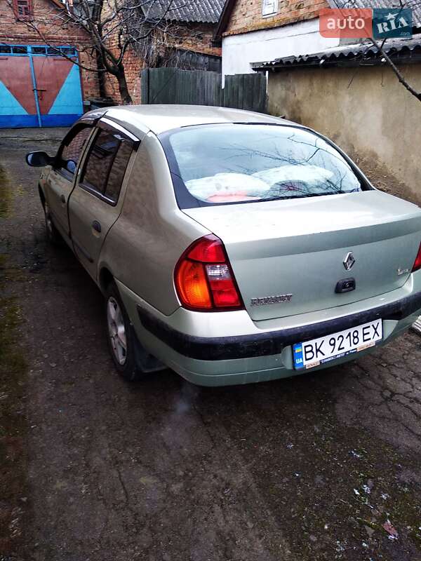 Седан Renault Symbol 2004 в Здолбунове фото 5 Седан Renault Symbol 2004 в Здолбунове