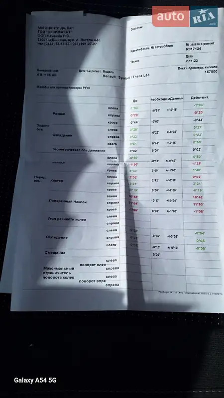 Седан Renault Symbol 2007 в Вінниці документ 2 фото Седан Renault Symbol 2007 в Вінниці документ