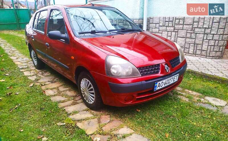 Седан Renault Symbol 2003 в Хусте фото Седан Renault Symbol 2003 в Хусте