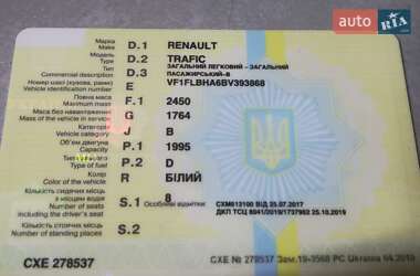 Мінівен Renault Trafic 2010 в 