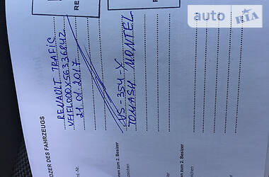Вантажопасажирський фургон Renault Trafic 2017 в 