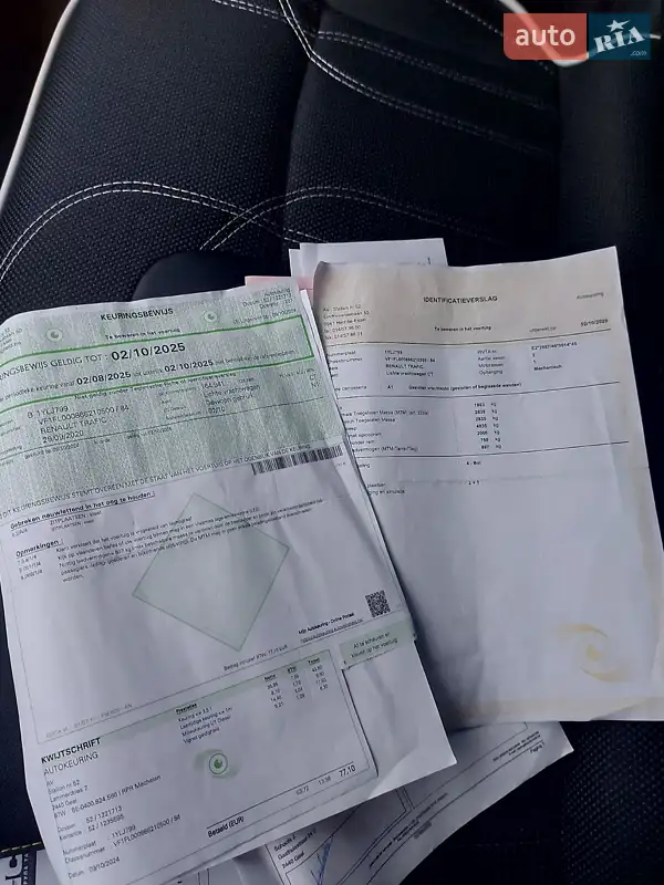 Мінівен Renault Trafic 2020 в Млиніві документ