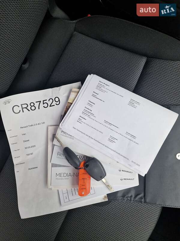 Вантажний фургон Renault Trafic 2020 в Козятині фото 8 Вантажний фургон Renault Trafic 2020 в Козятині