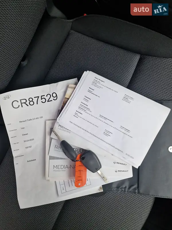 Вантажний фургон Renault Trafic 2020 в Козятині документ 2 фото Вантажний фургон Renault Trafic 2020 в Козятині документ