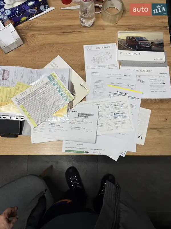 Минивэн Renault Trafic 2021 в Коломые документ