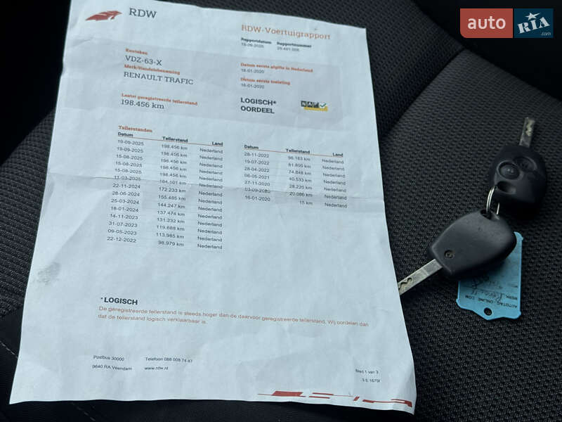 Грузопассажирский фургон Renault Trafic 2020 в Дубно