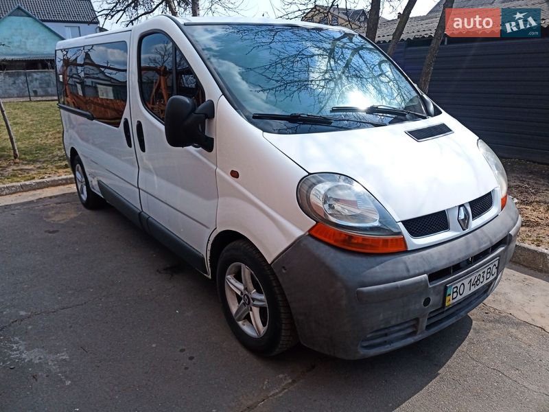 2006 Renault Trafic, VIN VF1FLBBB56Y157968:plate — фото 1 (autoria)
