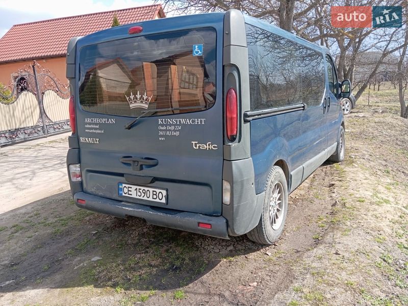 Минивэн Renault Trafic 2006 в Бочковцах фото 4 Минивэн Renault Trafic 2006 в Бочковцах