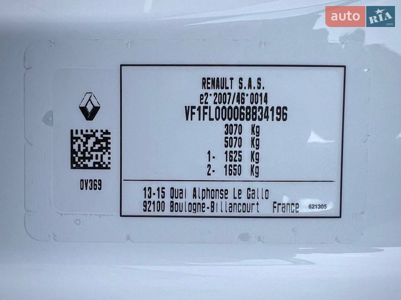 Грузовой фургон Renault Trafic 2021 в Киеве