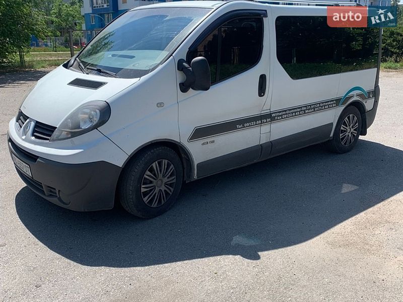 2007 Renault Trafic, VIN VF1FLAHA67Y218840:plate — фото 1 (autoria)